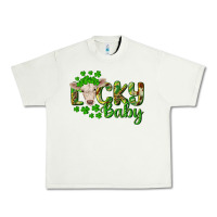 Pistachio Lucky baby charolais calf Urban Heavy Tee - RanaPortraitStore