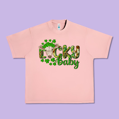 Lucky Baby Charolais Calf Urban Heavy Tee Designed By Ranaportraitstore