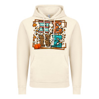 Vintage Artic Fall Autumn Leopard Nene Vintage Hoodie - LillyAllenDesigns