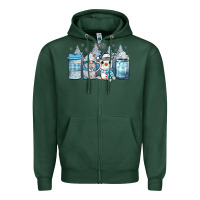 Sports Green winter coffee Zipper Hoodie - JahusDesignShop