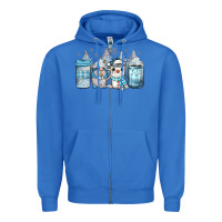 True Royal winter coffee Zipper Hoodie - JahusDesignShop