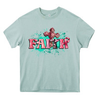 Arona faith breast cancer Heavy Core Tee - CowGirlArtShop