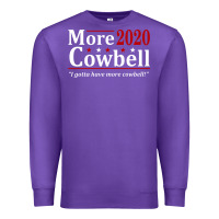 Purple more cowbell 2020 election Premium Sweatshirt - artisFamous