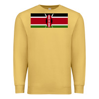 Antique Gold kenya flag Premium Sweatshirt - artisFamous