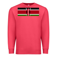 Cardinal kenya flag Premium Sweatshirt - artisFamous