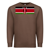 Chestnut kenya flag Premium Sweatshirt - artisFamous