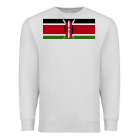 Dove Grey kenya flag Premium Sweatshirt - artisFamous