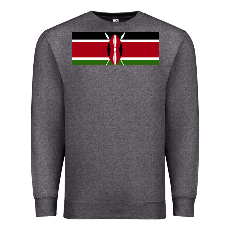 Kenya Flag Premium Sweatshirt by artisFamous | Teevron