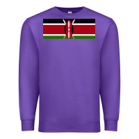 Purple kenya flag Premium Sweatshirt - artisFamous