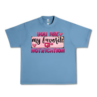 Pebble Blue You Are My Favorite Notification Urban Heavy Tee - FaDigitalArtStudio