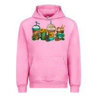 Fuchsia Pink desert darlin coffee cups Urban Hoodie - Jasminsmagicworld