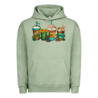 Pigment Oil Green desert darlin coffee cups Urban Hoodie - Jasminsmagicworld