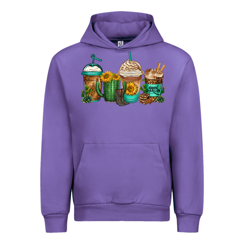Desert Darlin Coffee Cups Urban Hoodie by Jasminsmagicworld | Teevron
