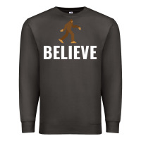 Smoke believe bigfoot white Premium Sweatshirt - artisFamous