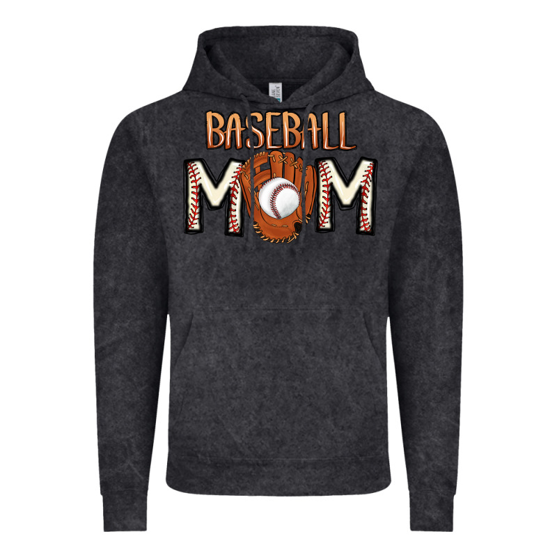 Baseball Mom Vintage Hoodie by CowhideDigitalArt | Teevron