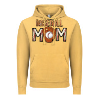 Vintage Mustard Baseball Mom Vintage Hoodie - CowhideDigitalArt