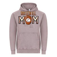Vintage Zinc Baseball Mom Vintage Hoodie - CowhideDigitalArt