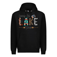 Black living on lake time Premium Hoodie - CowhideDigitalArt