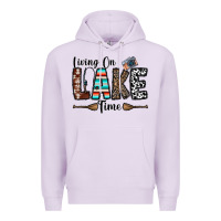 Lilac living on lake time Premium Hoodie - CowhideDigitalArt