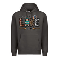 Smoke living on lake time Premium Hoodie - CowhideDigitalArt