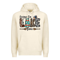 Tofu living on lake time Premium Hoodie - CowhideDigitalArt