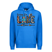 True Royal living on lake time Premium Hoodie - CowhideDigitalArt