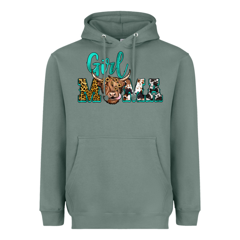 Girl Mama Heavyweight Hoodie by JahusDesignShop | Teevron