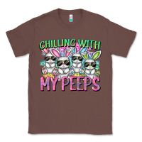 Chestnut Chilling with my peeps Easter bunnies Classic Tee - CowGirlArtShop
