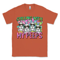 Copper Chilling with my peeps Easter bunnies Classic Tee - CowGirlArtShop