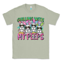 Matcha Chilling with my peeps Easter bunnies Classic Tee - CowGirlArtShop