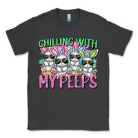 Smoke Chilling with my peeps Easter bunnies Classic Tee - CowGirlArtShop