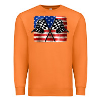 Carrot American Racing Flag Premium Sweatshirt - JahusDesignShop