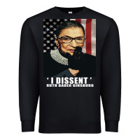 Black Notorious R.B.G. Funny Progressive, Liberal Ruth Bader Ginsburg Premium Sweatshirt - artisFamous