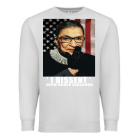 Dove Grey Notorious R.B.G. Funny Progressive, Liberal Ruth Bader Ginsburg Premium Sweatshirt - artisFamous