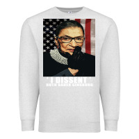 Oatmeal Heather Notorious R.B.G. Funny Progressive, Liberal Ruth Bader Ginsburg Premium Sweatshirt - artisFamous