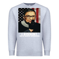 Heather Grey Notorious R.B.G. Funny Progressive, Liberal Ruth Bader Ginsburg Premium Sweatshirt - artisFamous