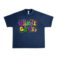 Navy mardi gras Urban Heavy Tee - FaDigitalArtStudio