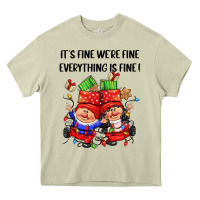 Mossy its fine were fine everything is fine Heavy Core Tee - CowGirlArtShop