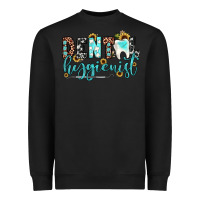 Black dental hygienist Heavyweight Sweatshirt - JahusDesignShop