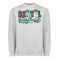 Heather Grey dental hygienist Heavyweight Sweatshirt - JahusDesignShop