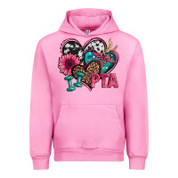 Fuchsia Pink pta physical therapy assistant hearts Urban Hoodie - Jasminsmagicworld