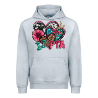 Heather Grey pta physical therapy assistant hearts Urban Hoodie - Jasminsmagicworld