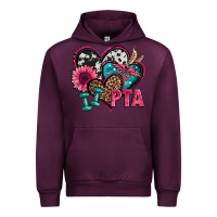 Mauve Wine pta physical therapy assistant hearts Urban Hoodie - Jasminsmagicworld