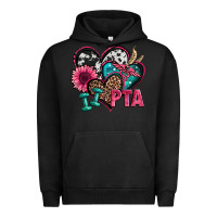 Pigment Black pta physical therapy assistant hearts Urban Hoodie - Jasminsmagicworld