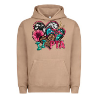 Pigment Burro pta physical therapy assistant hearts Urban Hoodie - Jasminsmagicworld