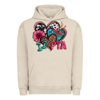Pigment French Oak pta physical therapy assistant hearts Urban Hoodie - Jasminsmagicworld