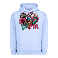 Pigment Grape Ice pta physical therapy assistant hearts Urban Hoodie - Jasminsmagicworld