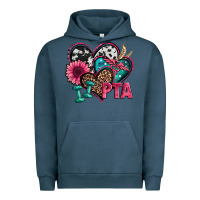 Pigment Midnight Navy pta physical therapy assistant hearts Urban Hoodie - Jasminsmagicworld