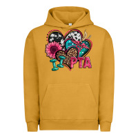 Pigment Peanut Butter pta physical therapy assistant hearts Urban Hoodie - Jasminsmagicworld