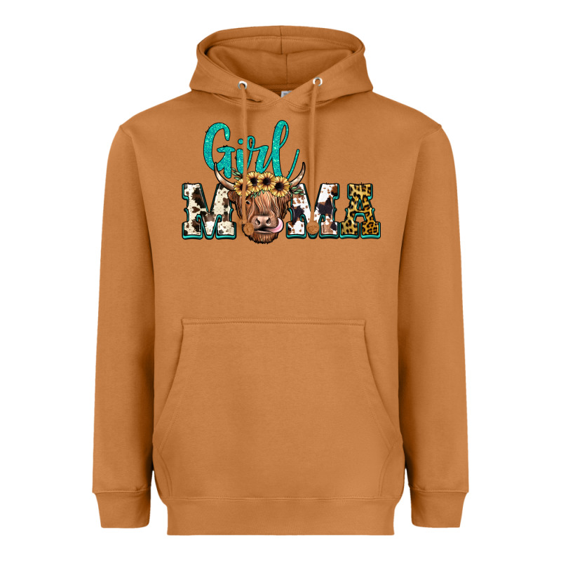 Girl Mama Heavyweight Hoodie by JahusDesignShop | Teevron